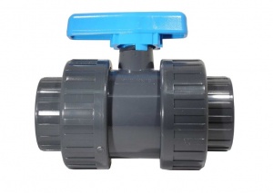 PVC Threaded Double Union Ball Valves